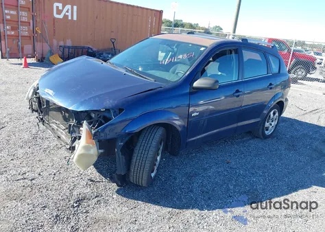 2005 Pontiac Vibe z USA, uszkodzony, nr VIN 5Y2SL63805Z414662
